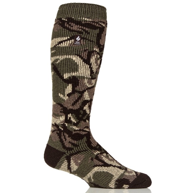 Heat Holders Original Jacquard Long Leg Socks - Camo