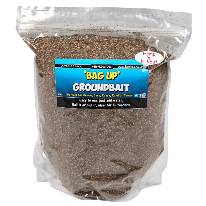 Hinders Hemp 'n' Halibut Groundbait 2kg