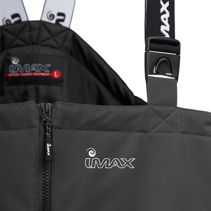 Imax ARX Thermo Fishing Bib & Brace Close Up 1