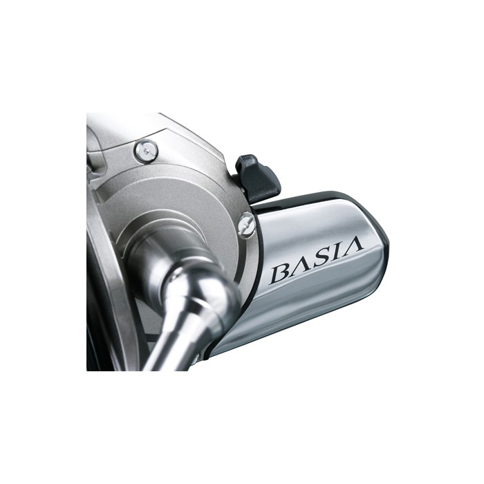 Daiwa Tournament Basia QD Reel Close Up Logo