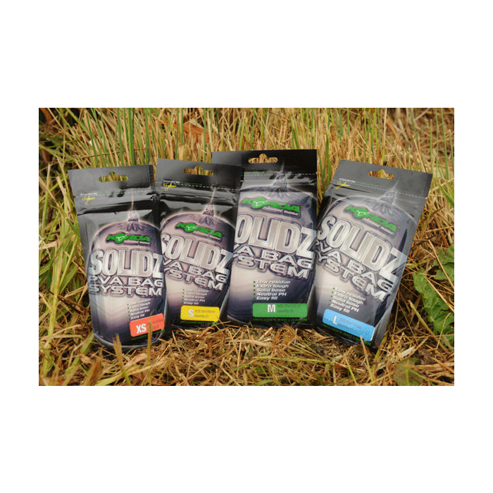 Korda Solidz Fishing PVA Bag Sizes