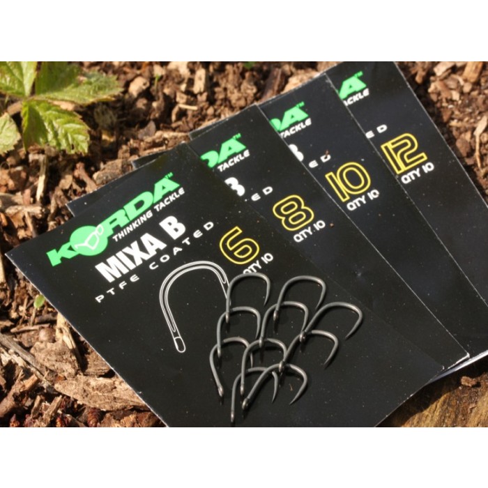 Korda Mixa Barbless Fishing Hook Sizes