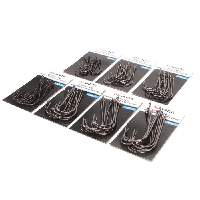 Advanta Wide Gape Aberdeen X Strong Hooks 2