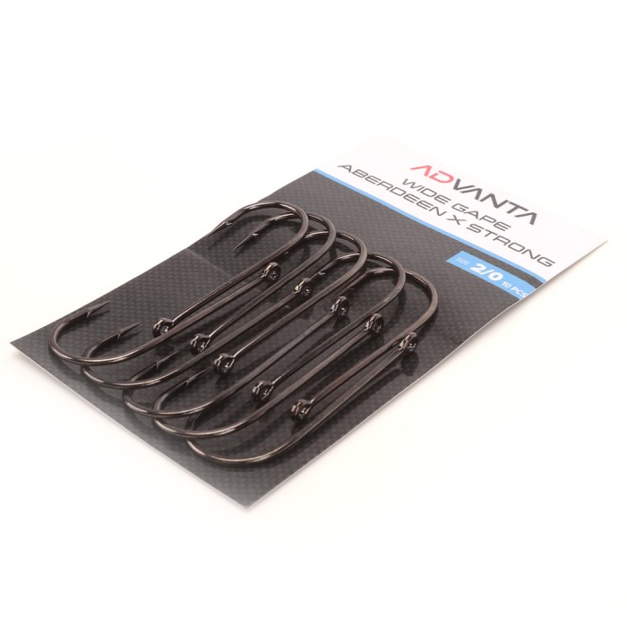 Advanta Wide Gape Aberdeen X Strong Hooks 5