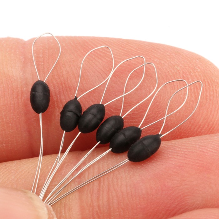 Advanta Rubber Rig / Float Stops - Black 1