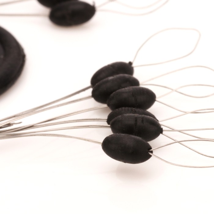 Advanta Rubber Rig / Float Stops - Black 4