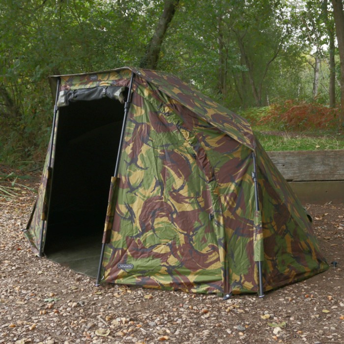 Advanta Carp Academy Camo Brolly System Zip In Front Panel
