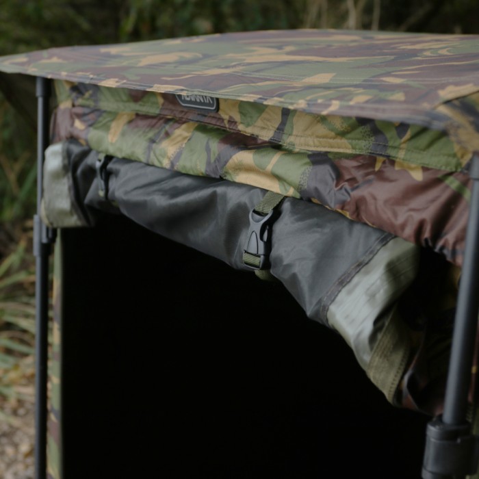 Advanta Carp Academy Camo Brolly System Zip In Front Panel