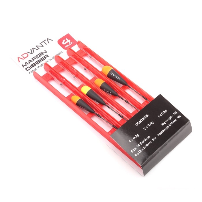 Advanta Pre Tied Pole Rigs - Margin Dibber