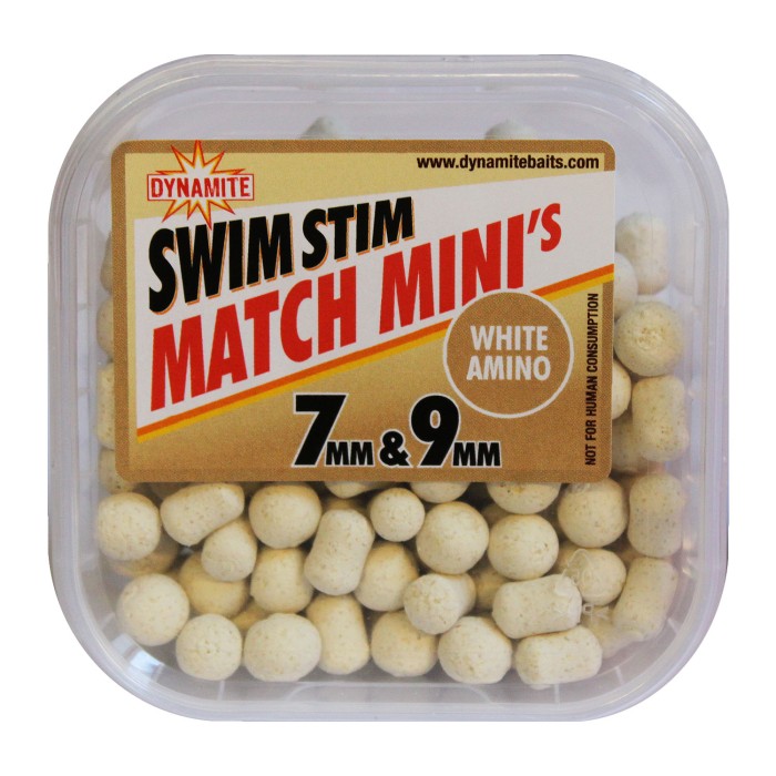 Dynamite Baits Swim Stim Match Boilies White Amino