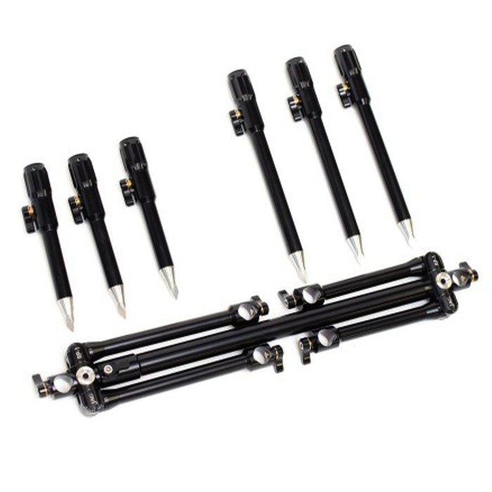 JAG Black RP1 Fishing Rod Pod Kit 2