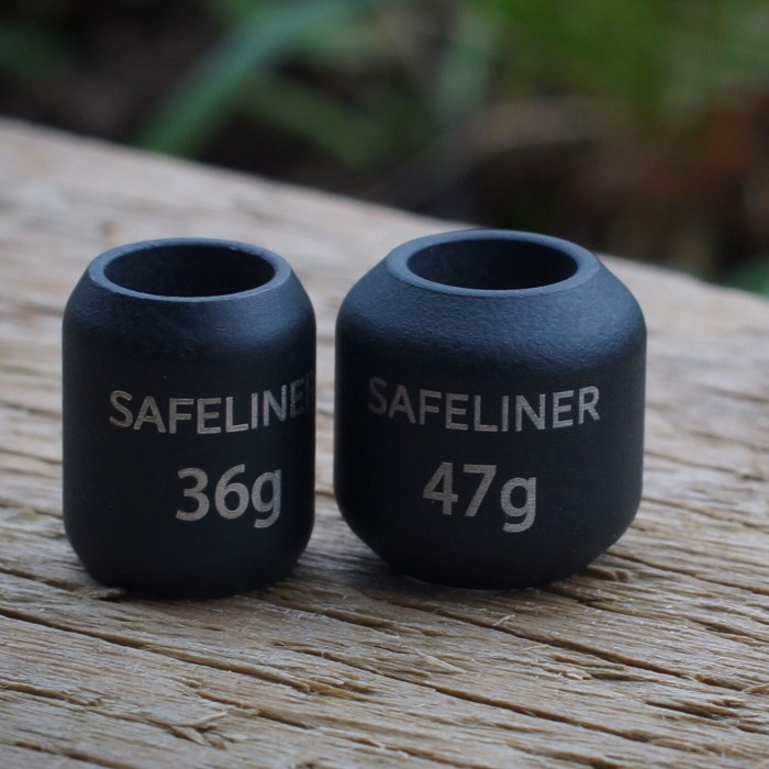 JAG Safe Liner Black Spare Weights Close Up