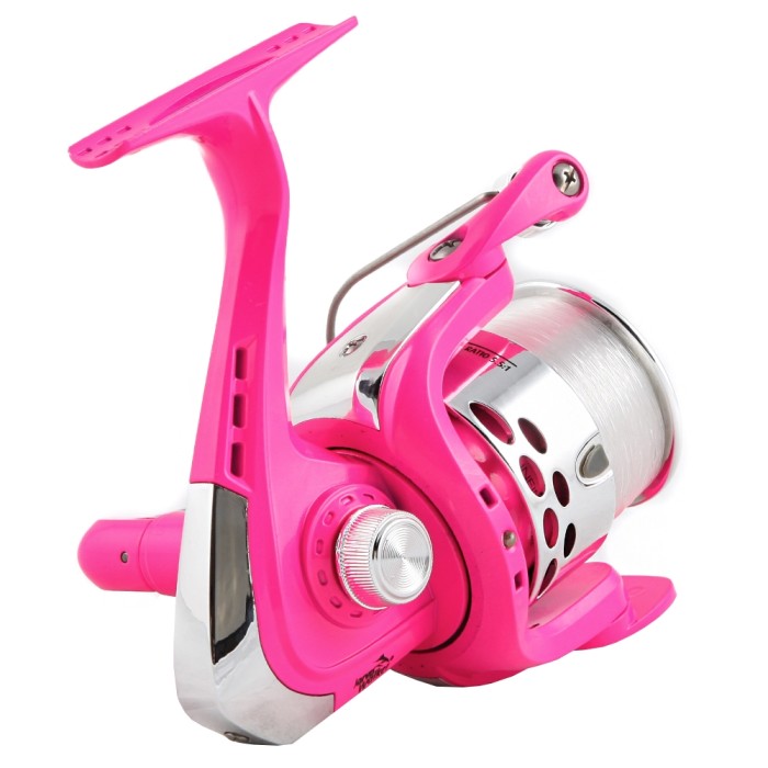 Jarvis Walker Comet LED Reel Pink 1