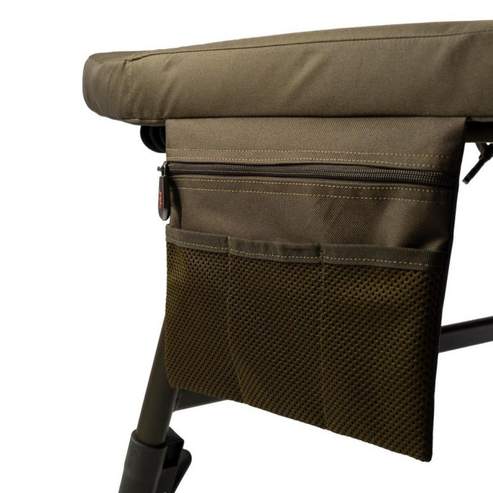 JRC Cocoon II Flatbed Bedchair Close Up 2