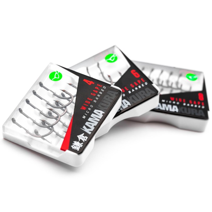 Korda Kamakura Sharpened Wide Gape Hook 3