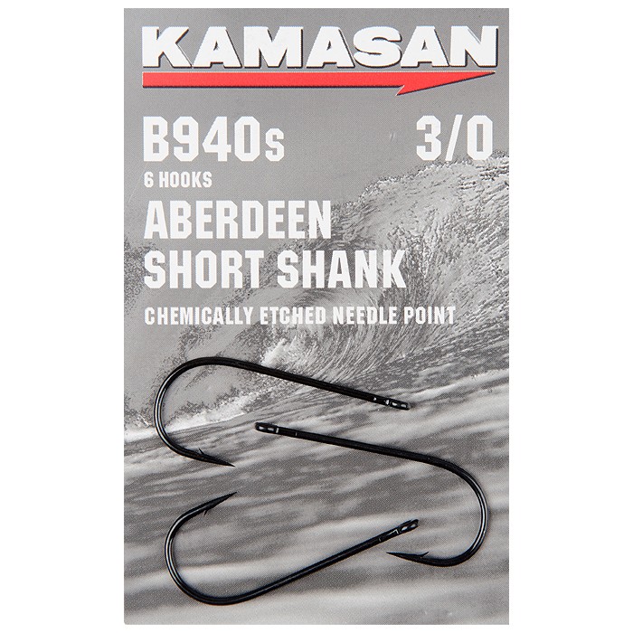Kamasan B940S Aberdeen Short Shank Hooks