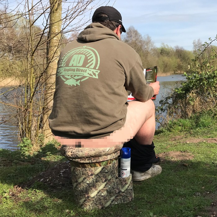 Kamo-Kaze Long Drop Toilet System In Use 2