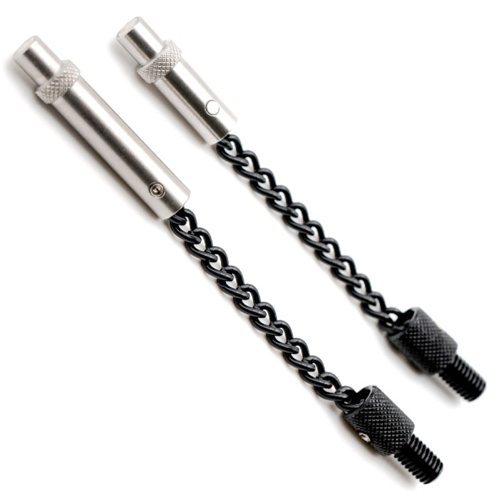 Korda Stow Indicators Black Stainless Chain With Adaptor Long & Short