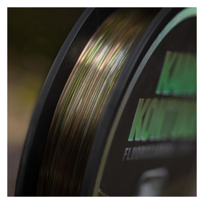 Korda Kamo Kontour Fishing Fluorocarbon Leader 50m Close Up  3