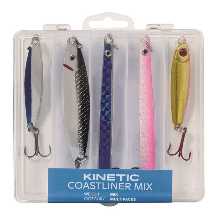 Kinetic Coastliner Lure Mix - 5 Piece