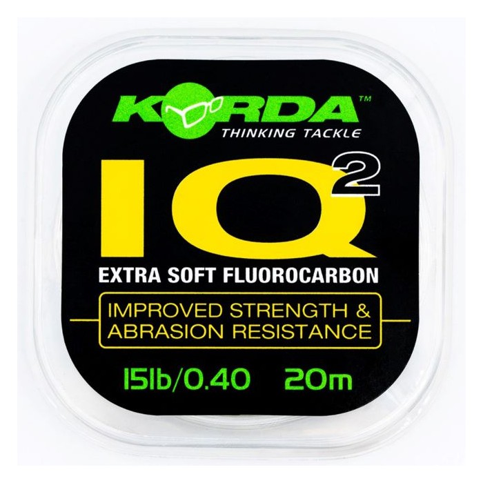 Korda IQ2 Extra Soft Fluorocarbon Hooklink