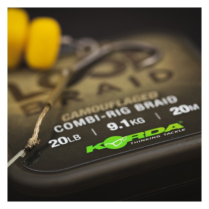 Korda Loop Fishing Braid 20m Close Up 3