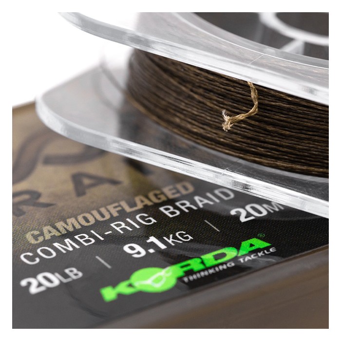 Korda Loop Fishing Braid 20m Close Up 4