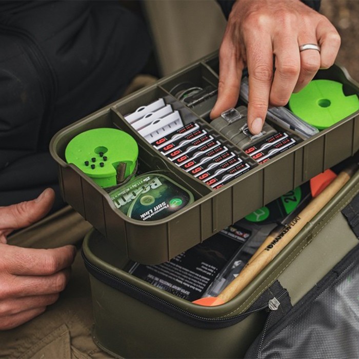 Korda Compac Fishing Organiser In Use 2