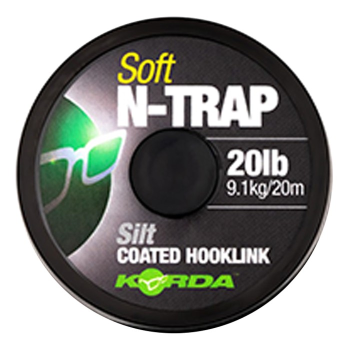 Korda N-Trap Soft Coated Hooklink Silt