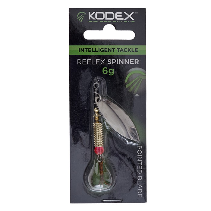 Kodex Reflex Spinner Lures Pointed Blade 6g