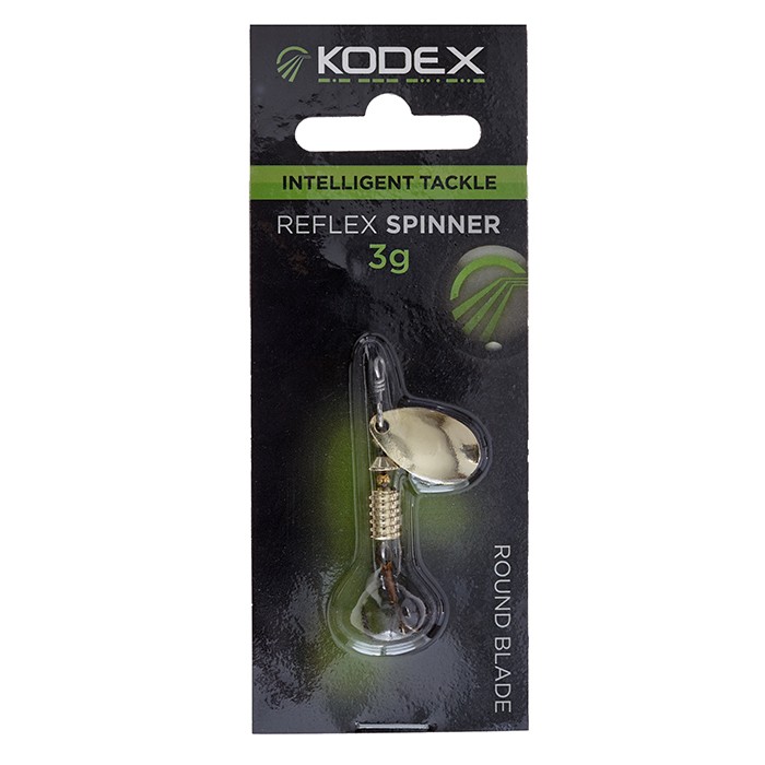 Kodex Reflex Spinner Lures Round Blade 3g