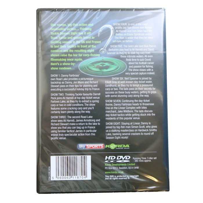 Korda Thinking Tackle Fishing DVD
