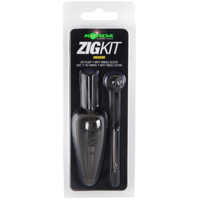 Korda Adjustable Fishing Zig Kit Packaged