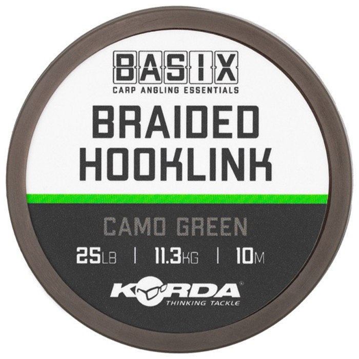 Korda Basix Braided Hooklink 10m 25lb