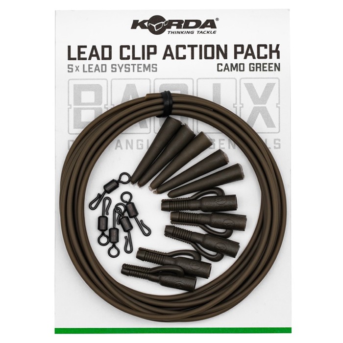 Korda Basix Lead Clip Action Pack