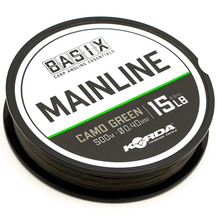 Korda Basix Mainline 500m 15lb Spool
