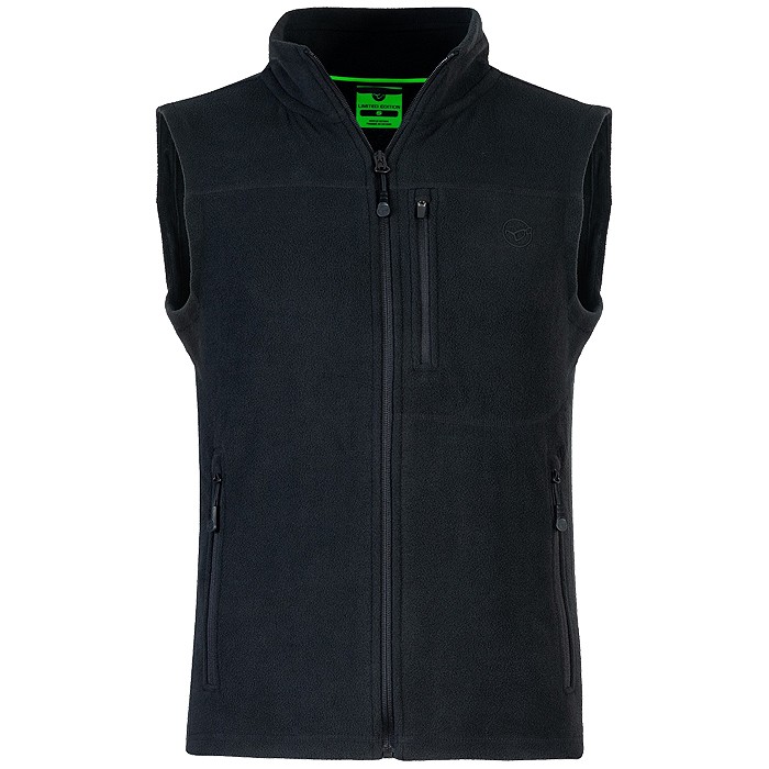 Korda Black Le Fishing Fleece Gilet