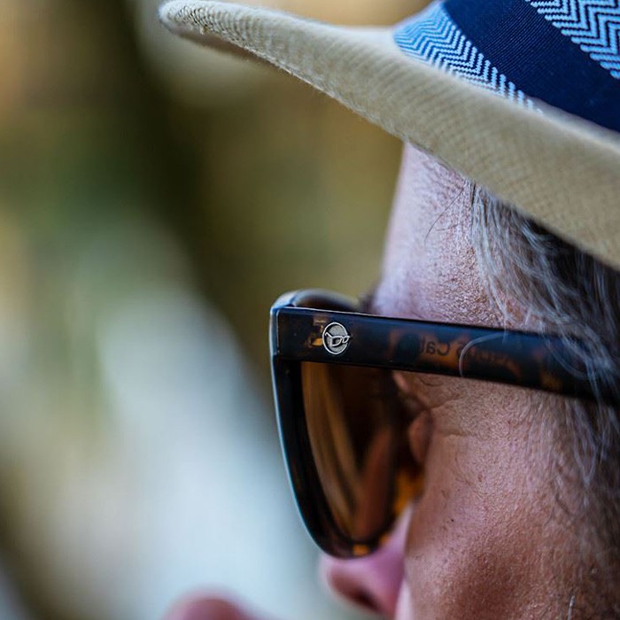 Korda Classics 0.75 Brown Lens Fishing Sunglasses In Use 3