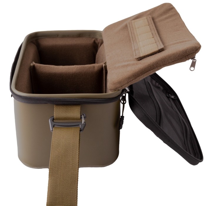 Korda Compac Camera Fishing Bag Medium Open