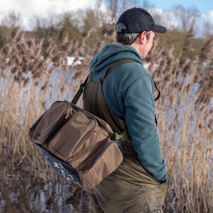 Korda Compac Fishing Carryall Small In Use 3