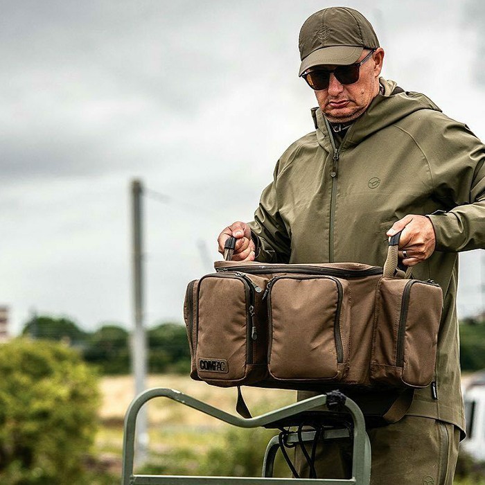 Korda Compac Fishing Carryall Small In Use 1