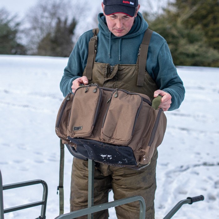 Korda Compac Fishing Carryall Small In Use 4