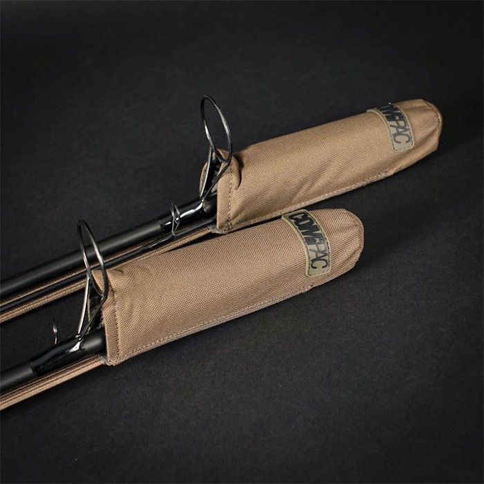 Korda Compac Elasticated Fishing Tip & Butt Protectors In Use 2