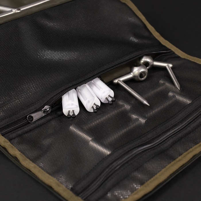 Korda Compac Olive Singlez Bag In Use Example 3