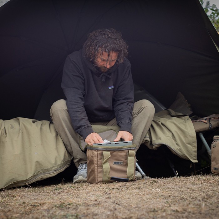 Korda Compac Utility Fishing Bag In Use 2