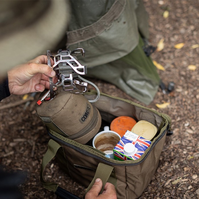Korda Compac Utility Fishing Bag In Use 3