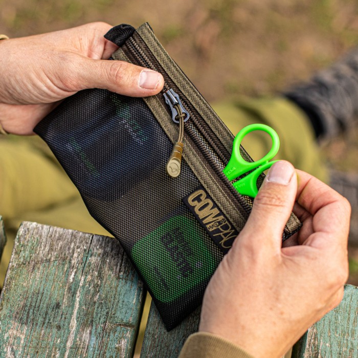 Korda Compac Fishing Wallet Medium In Use 1