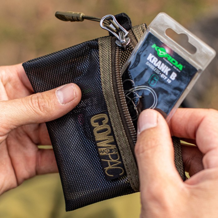Korda Compac Fishing Wallet Small In Use 1
