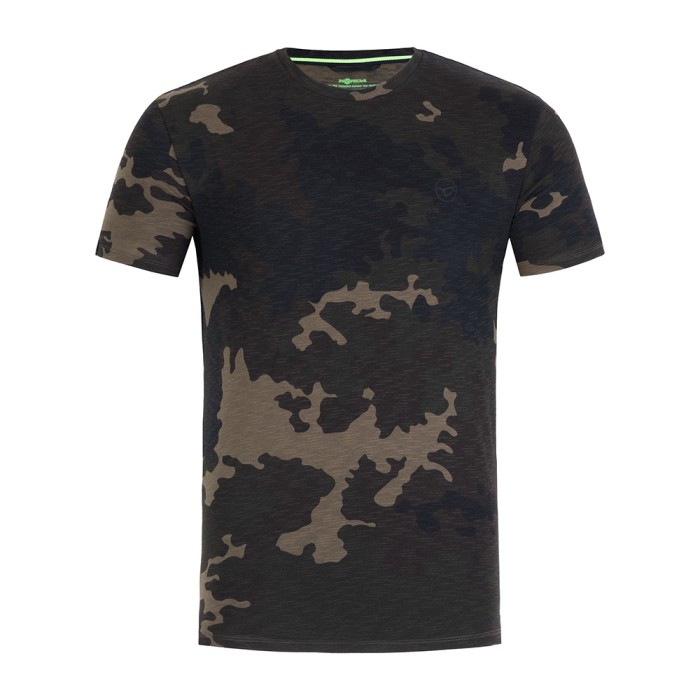 Korda Dark Kamo Fishing T-Shirt Front