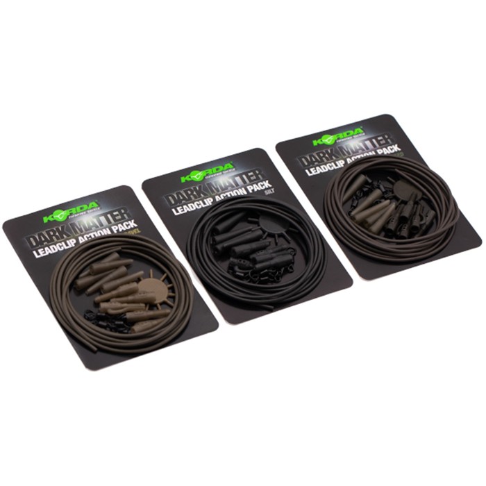 Korda Dark Matter Lead Clip Action Pack Packaging
